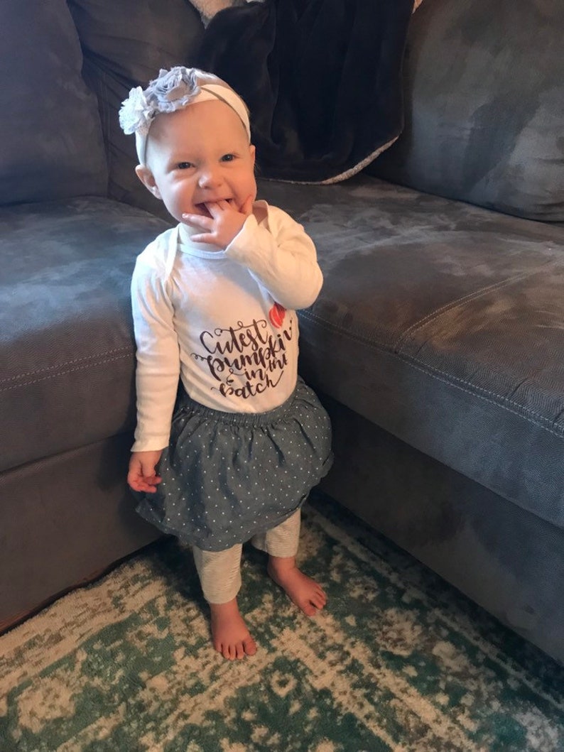 Fall baby bodysuit