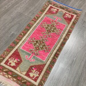 Vintage Small Rug, Anatolian Small Rug, Rustic Small Rug, Faded Small Rug, Area Small Rug, Home Decor Small Rug, Low Pile Small Rug, Oushak