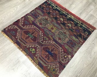 58x82cm Homedecor small tribal rug bedside rug,handmade rug,tribal rug,vintage rug,Turkish rug,accent rug,ethnic rug,doormat 23/'/'x32/'/'