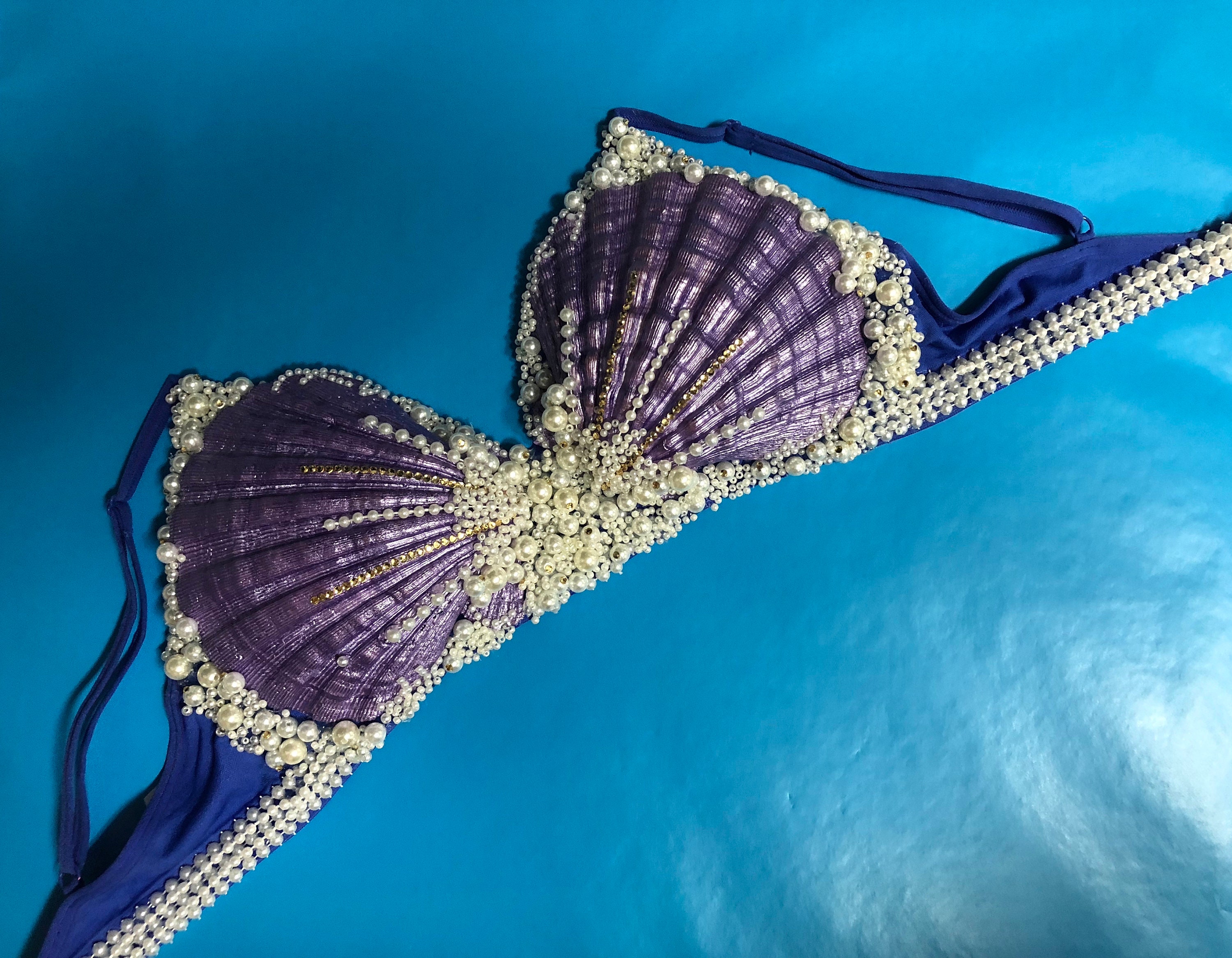 Handmade Mermaid Bra and Starfish Clip Etsy