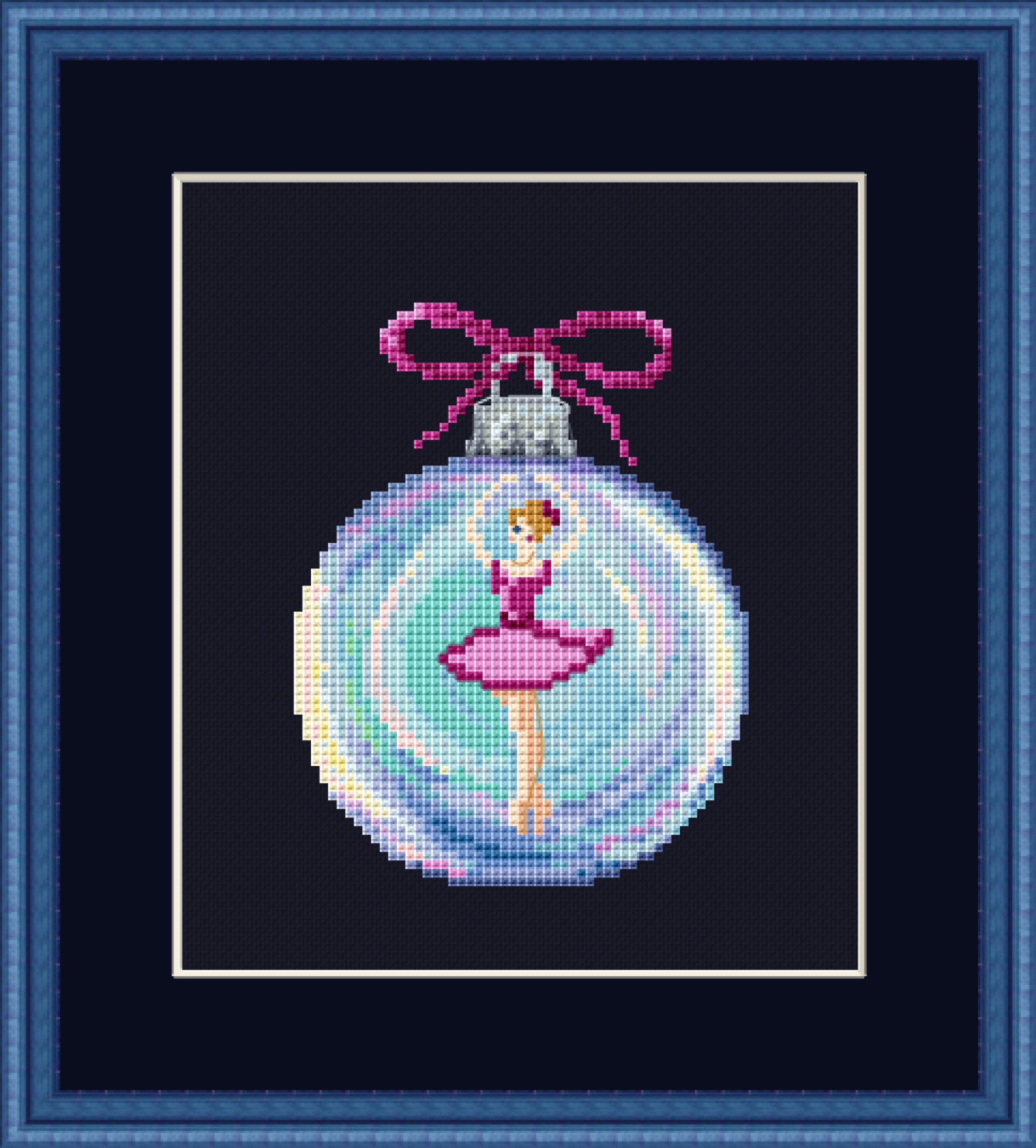 Profeti lotteri Aftensmad Christmas Cross Stitch Pattern enchanted Ballerina | Etsy
