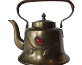 Vintage Chinese Brass Mini Teapot