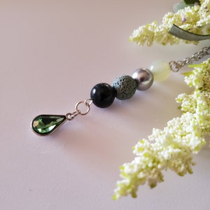 Car Mirror Diffuser: Lava Bead Essential Oil Aromatherapy Gift