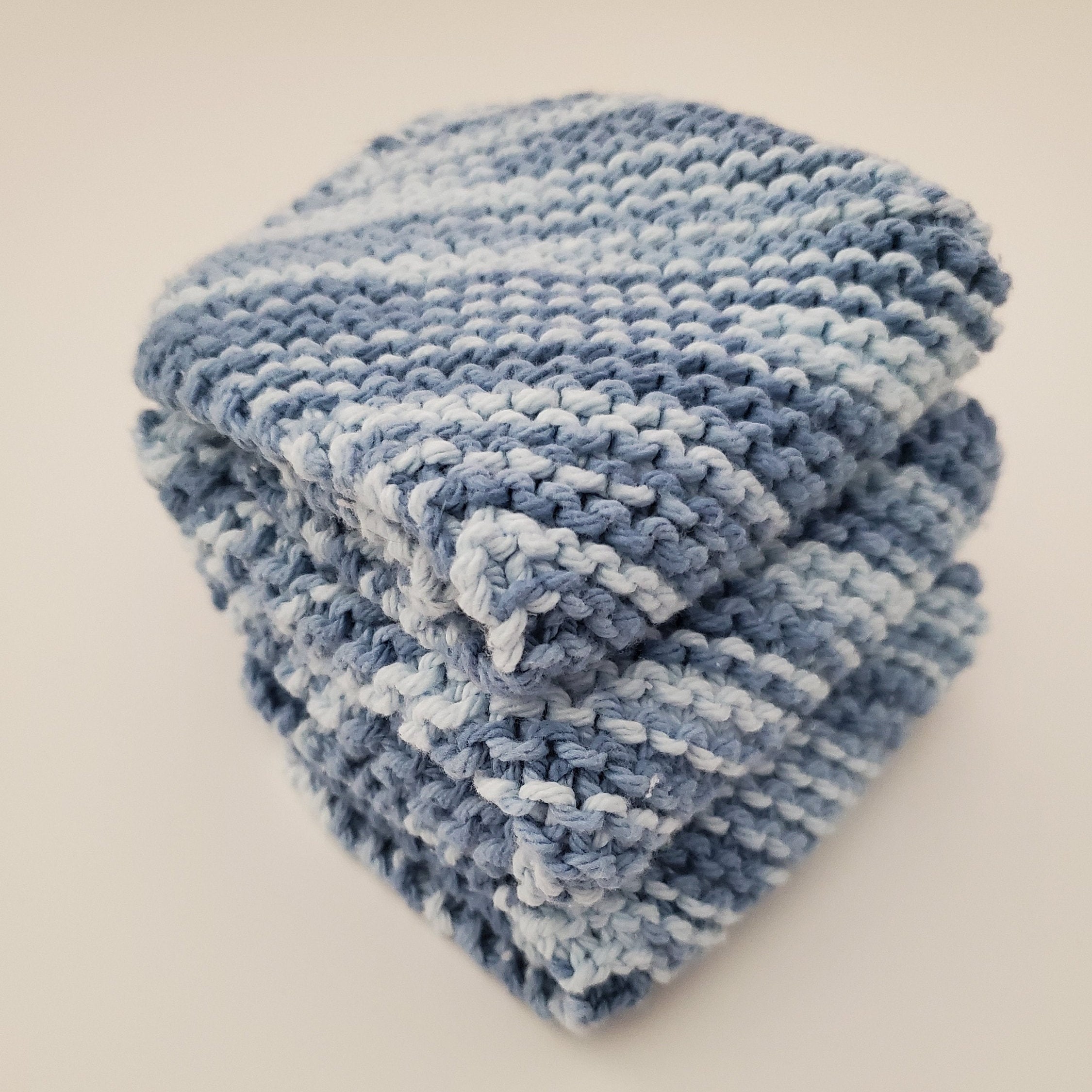 Cotton Dish Cloths, 100 Cotton Hand Knitted Wash Cloths, Home Gifts