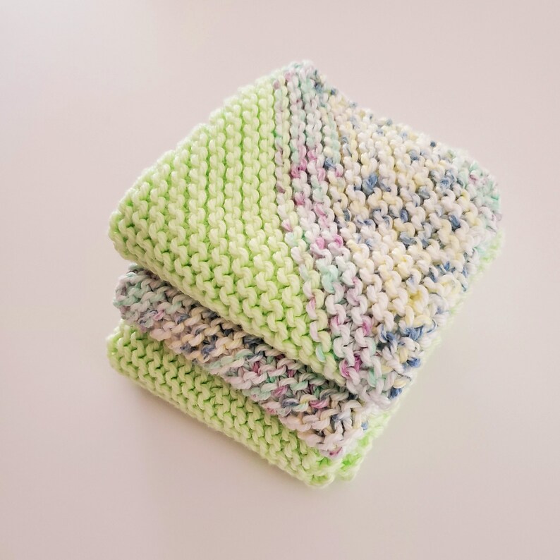 Cotton Wash Cloths Cotton Dish Cloths Bath Essentials Home Etsy