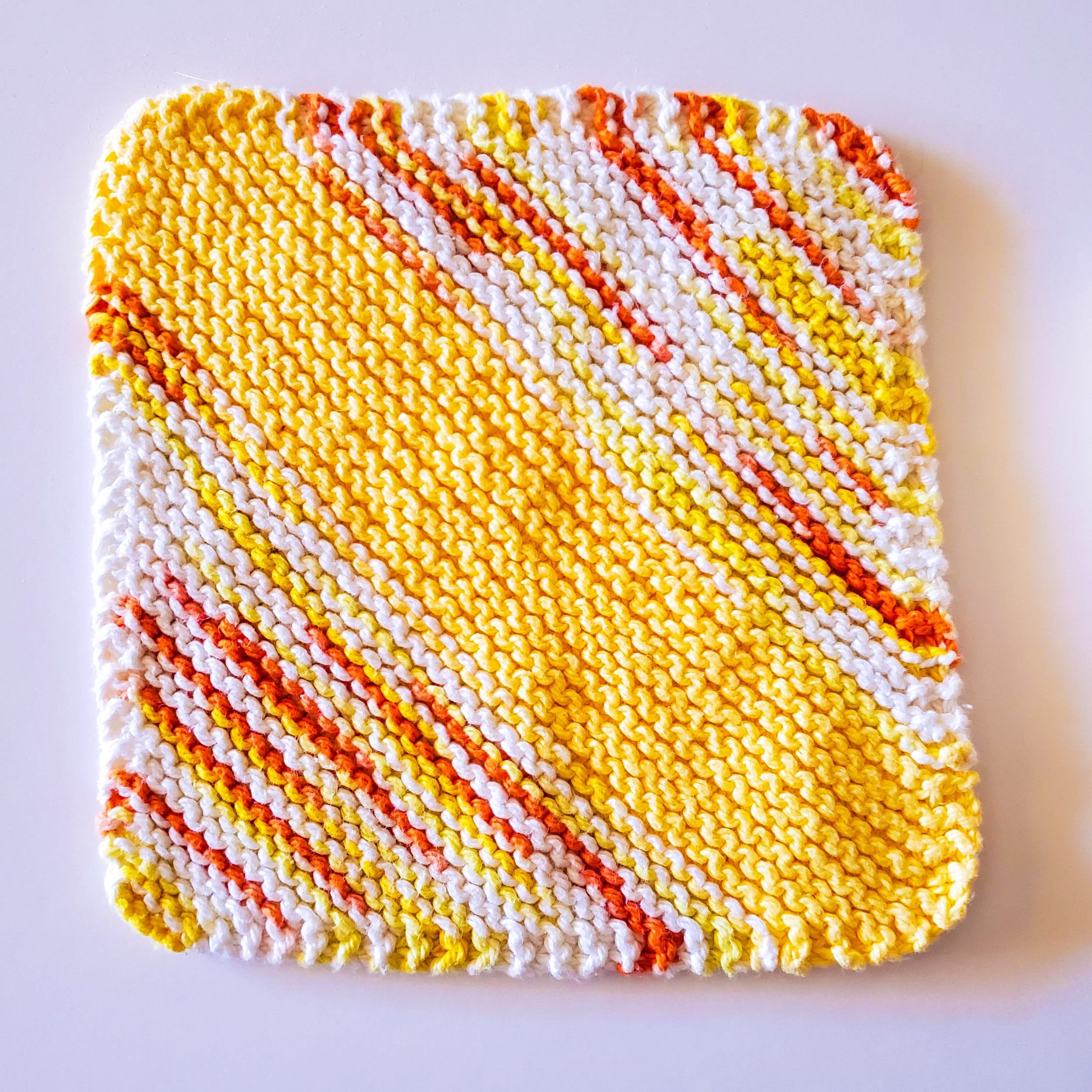 Cotton Dish Cloths 100 Cotton Hand Knitted Wash Cloths Home Etsy