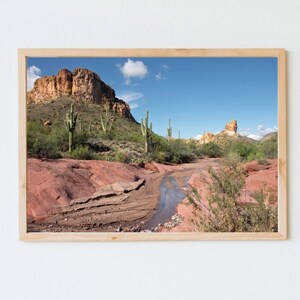 Superstitions After Rainfall. Arizona, Digital Download, Fine Art Landscape Photography.