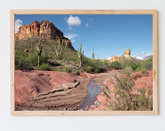 Superstitions After Rainfall. Arizona, Digital Download, Fine Art Landscape Photography.