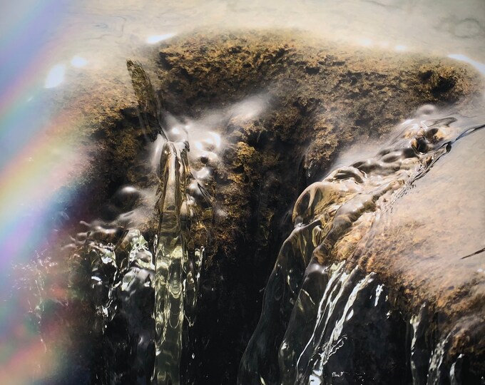 Whimsical Waters, Abstract Waterfall, 8x10” Inkjet Print