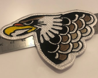Eagle Head Embroidery Iron Patch