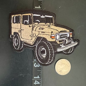 Toyota FJ40 Fj45 Iron Patch Land Cruiser Classic Car 4X4