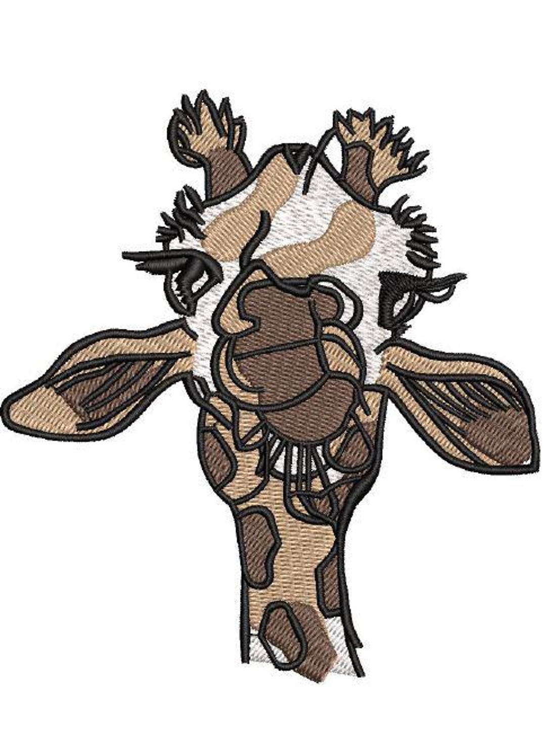 Giraffe PES File, Embroidery Design, Machine Embroidery Digital File - Etsy