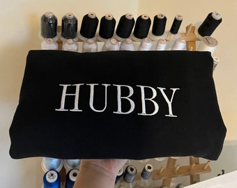 Hubby Embroidery Sweater