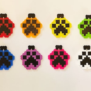 Dog Paw Bead Art