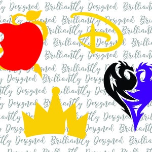 Free Free 69 Disney Descendants Apple Svg SVG PNG EPS DXF File