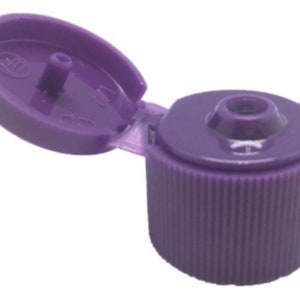 Fliptop Caps, Fliptop Lids, Purple, Essential Oil, Aromatouch, Raindrop, DoTerra, Young Living, Flip top, Dispensing Cap, Flip-top Lid