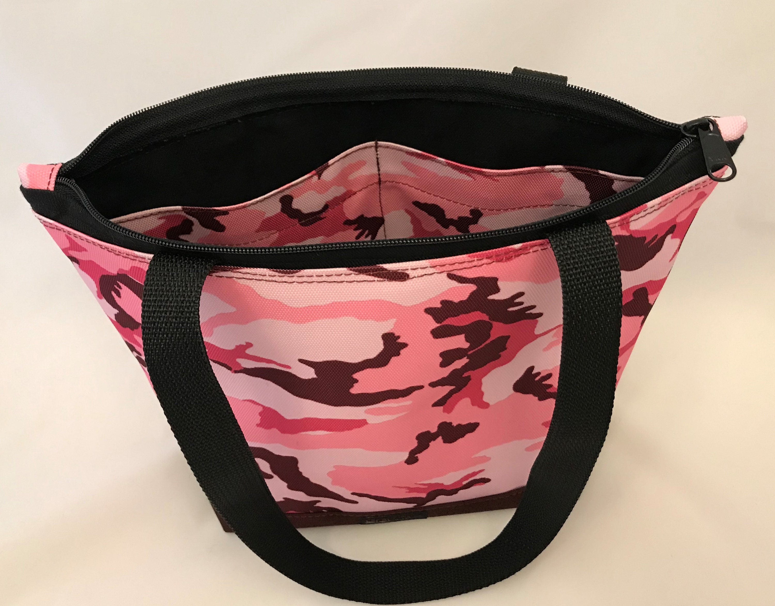 Pink Camo Purse, Camouflage Bag of Stain Resistant and Water Resistant