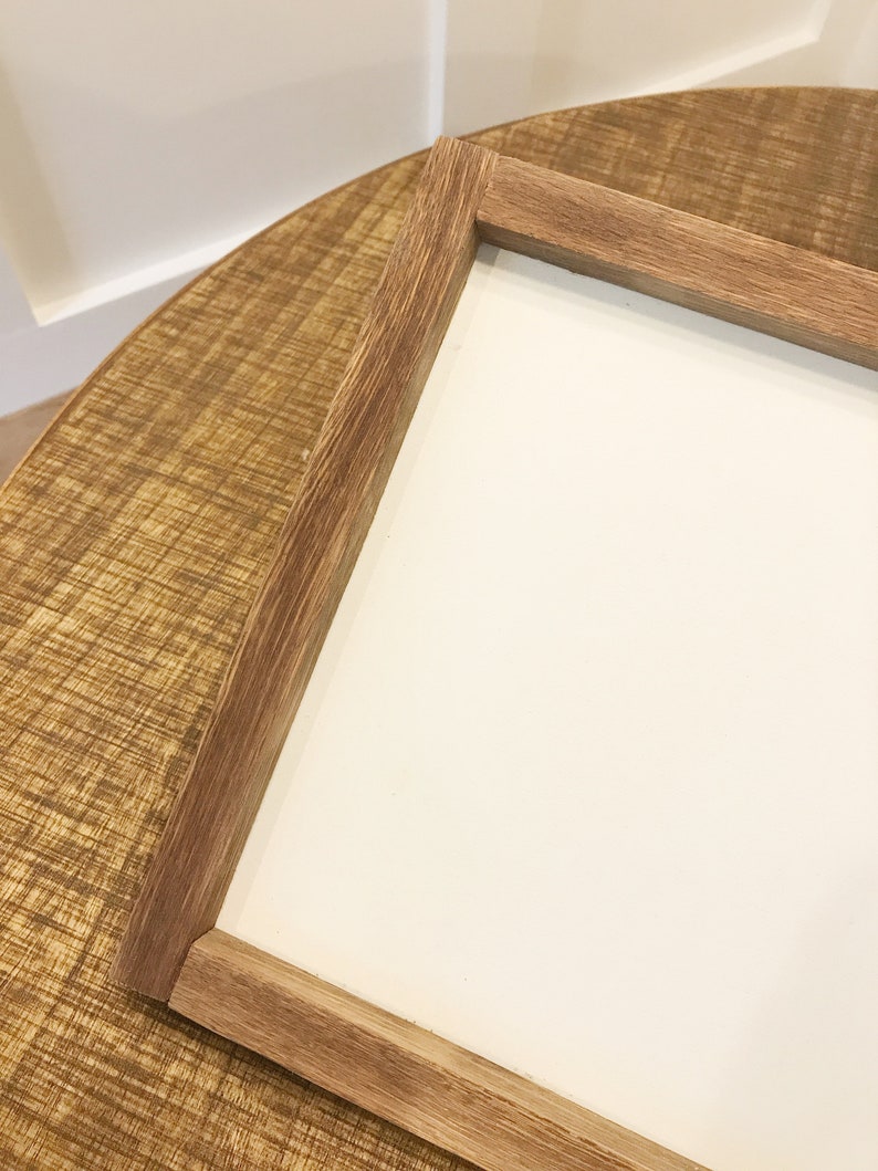Farmhouse Picture Frame Double sided chalk paint Picture Frame 21 x 10 Rustic Pictures Frame blank frames