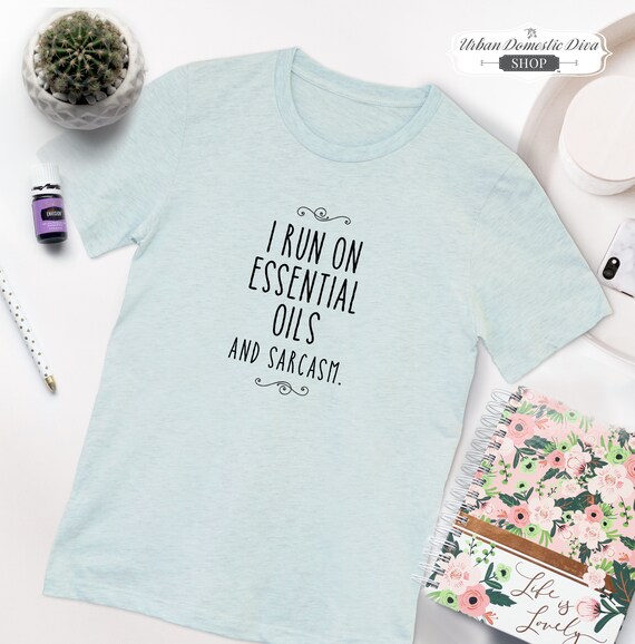 Oily Mama Essential Oils T-Shirt Oily Mama Essential Oils T-Shirt