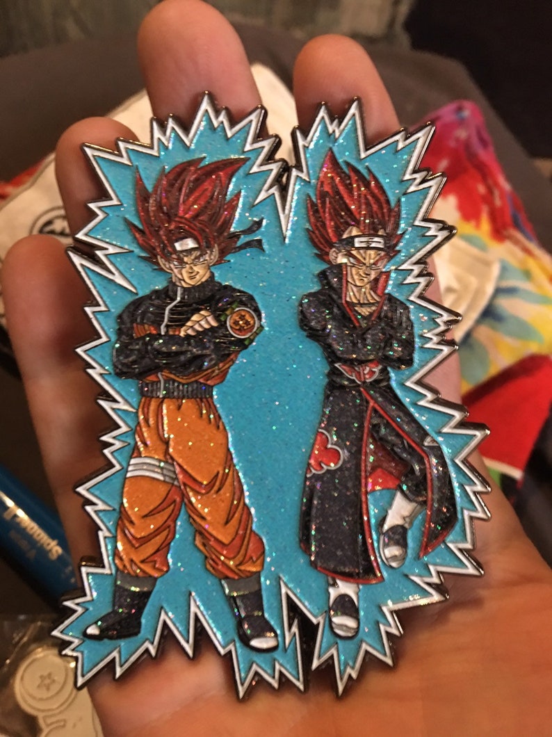 Dragon Ball Z mash up pin