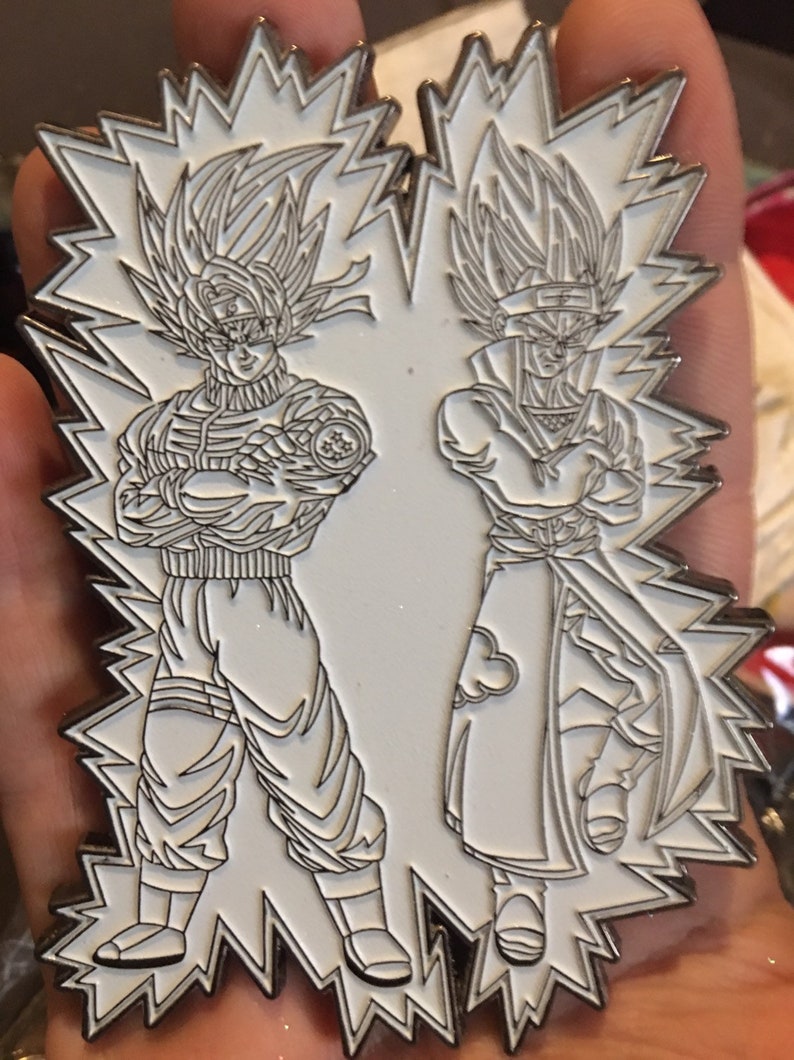 Dragon Ball Z mash up pin