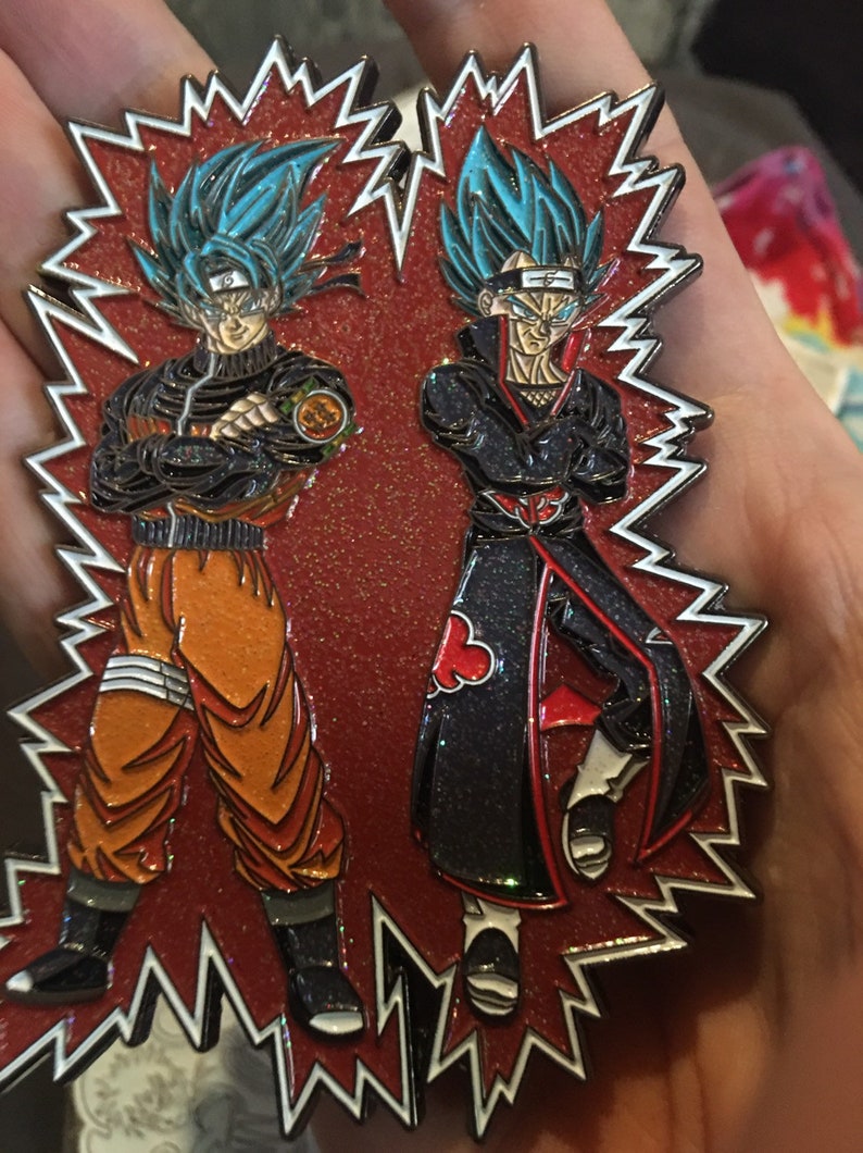 Dragon Ball Z mash up pin