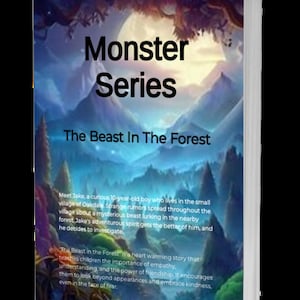 A Besta na Floresta - Série Monstro 1, adequada para jovens leitores - Não apenas um cartão - Um livro Dê o presente da leitura e da aventura