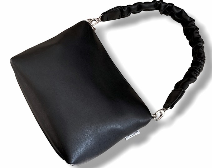 Black Scrunchy Bag
