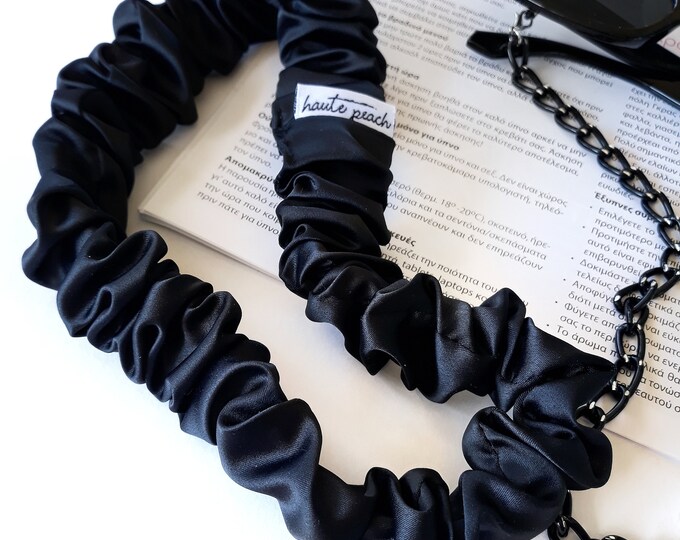 Black Satin Headband