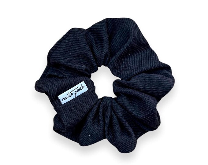 Black Night Scrunchy