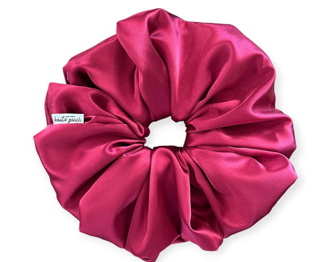 Burgundy GIGA Scrunchy