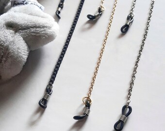 Gold Silver Black Sunglasses Chain