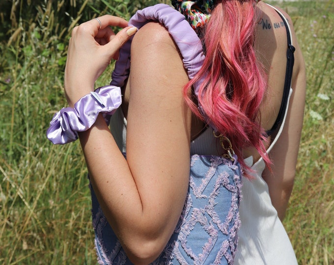Jean Scrunchy Bag