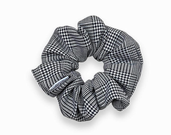 Glen Plaid Scrunchy