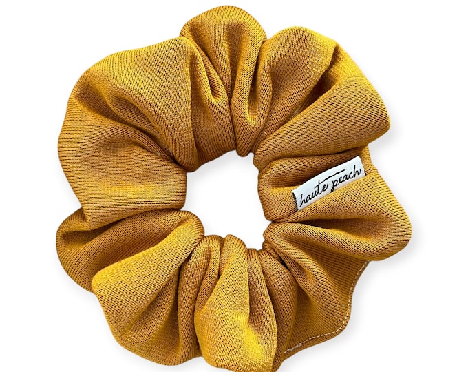 Mustard Scrunchy