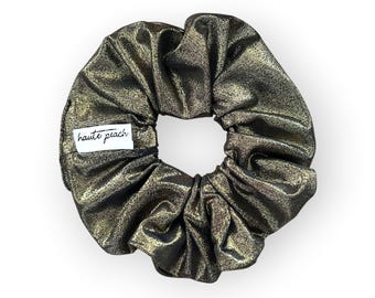 Gold Jersey Scrunchy