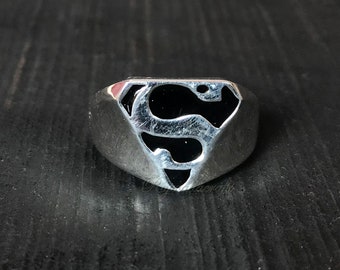 Superman Logo Tattoo Etsy