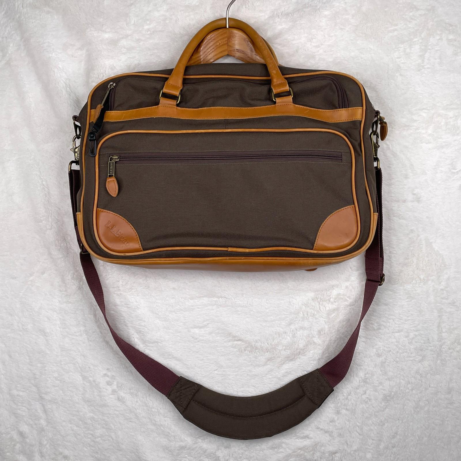 llbean suède leather briefcase エルエルビーン Ll Bean Briefcase - Etsy