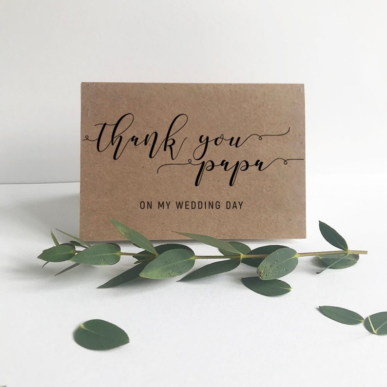Modern Simplicity MSL101 Printable Thank you Cards Thank You to Parents Editable Card Template Set