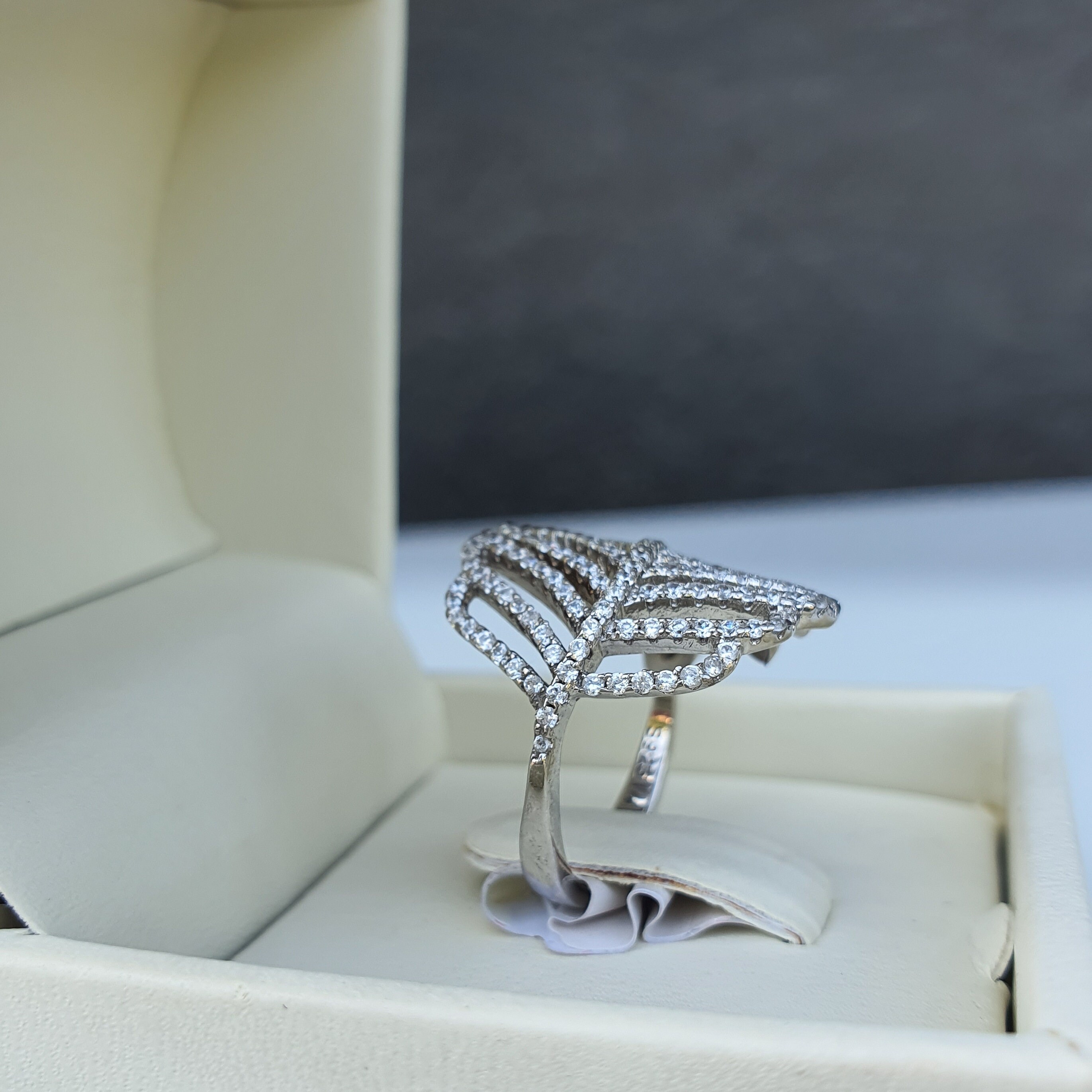 Leaf Ring, Silver Leaf Ring, Leaves Ring in Silver, Sterling
