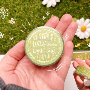 Wildflower Washi Tape