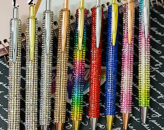 Custom Made Rhinestone Blinged Pen
