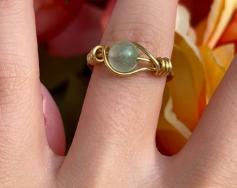 Jade Wire Ring