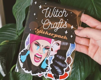 Drag Race Witchcrafts All Stars Favourite Drag Queens Sticker Pack