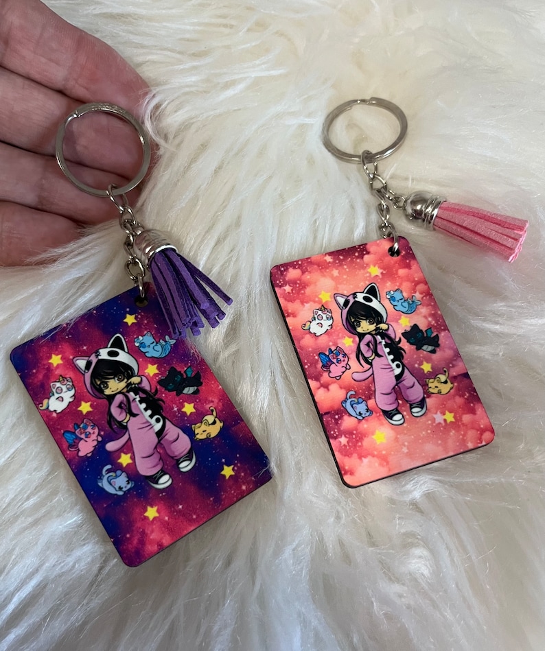 Aphmau , Meemeows Personalized Keychain. - Etsy