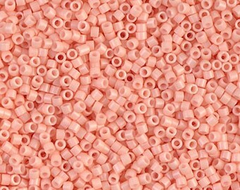 Delica Bead DB0727 Miyuki Delica Beads Opaque Vermillion Red 7.6 grams diy beads