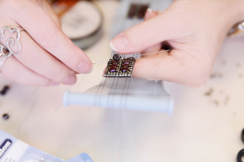 Beadalon Wildfire Hard Beading Needles Size 13 for Bead Cord Etsy