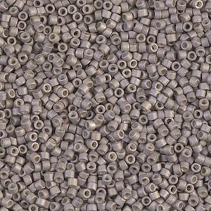 DB1168 Galvanized Matte Light Smoky Amethyst 11/0 Miyuki Delica Bead 7.6 grams diy Beads