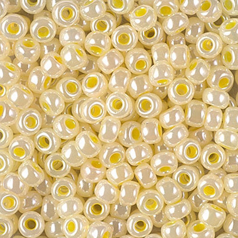 Seed Beads 6-514D Miyuki Seed Beads 60 Lemon Ice Ceylon 20 grams diy beads