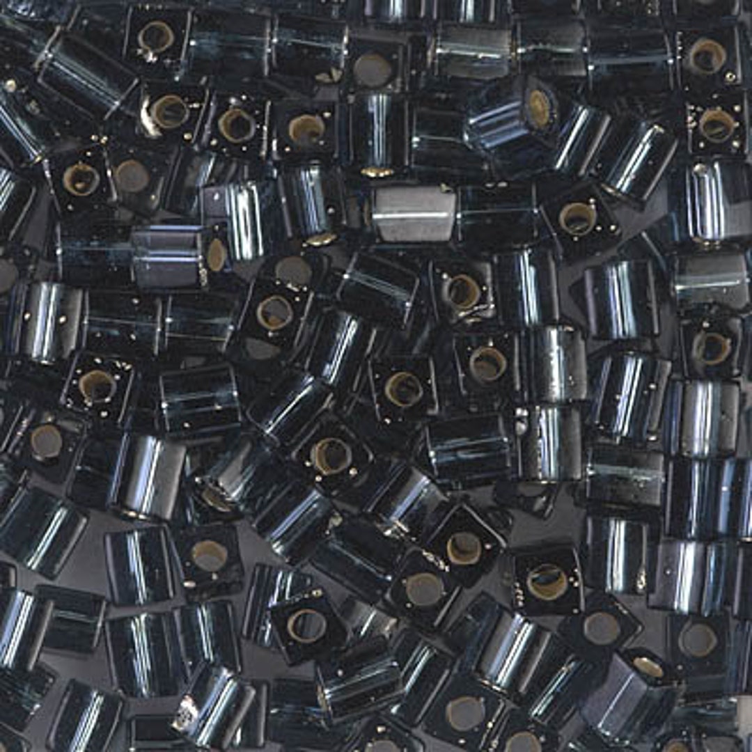 Square Beads SB-2426 Miyuki Square Beads 4mm Montana Silver Lined